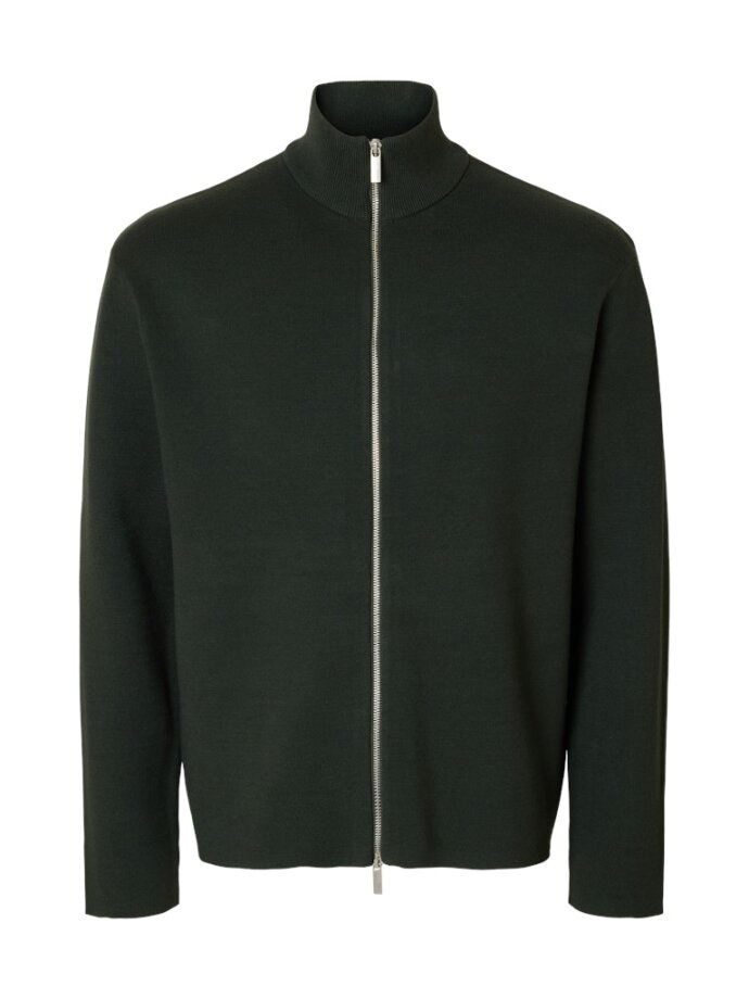 SELECTED - SLHTELLER FN RELAXED ZIP CARDI