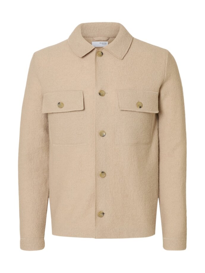 SELECTED - SLHNEALY LS KNIT WORKWEAR CARD