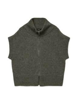 VERO MODA - VMBANG SL HIGHNECK ZIPPER VEST