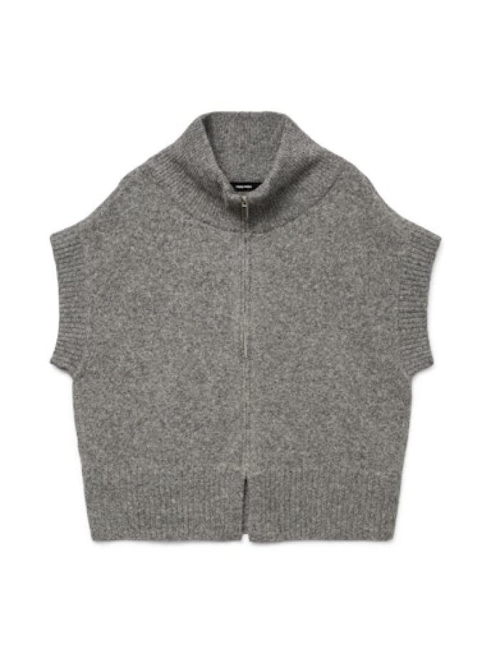 VERO MODA - VMBANG SL HIGHNECK ZIPPER VEST