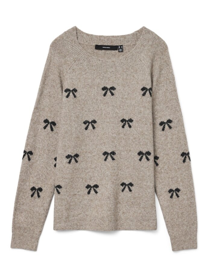 VERO MODA - VMDOFFY INTARSIA LS O-NCK PULL