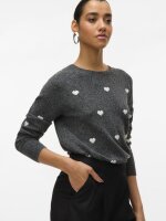 VERO MODA - VMDOFFY INTARSIA LS O-NCK PULL