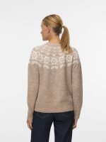 VERO MODA - VMSIMONE LS NORDIC PULLOVER GA