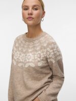 VERO MODA - VMSIMONE LS NORDIC PULLOVER GA