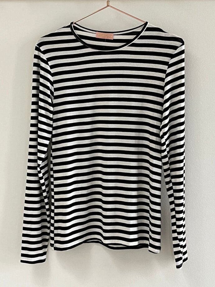THREE M - Aura stripe blouse