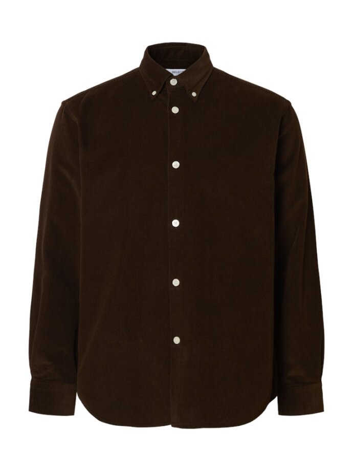 SELECTED - SLHREGDANNI CORD BD LS SHIRT N