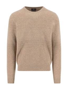 FYNCH-HATTON - O-Neck, structure,La mbswool*R