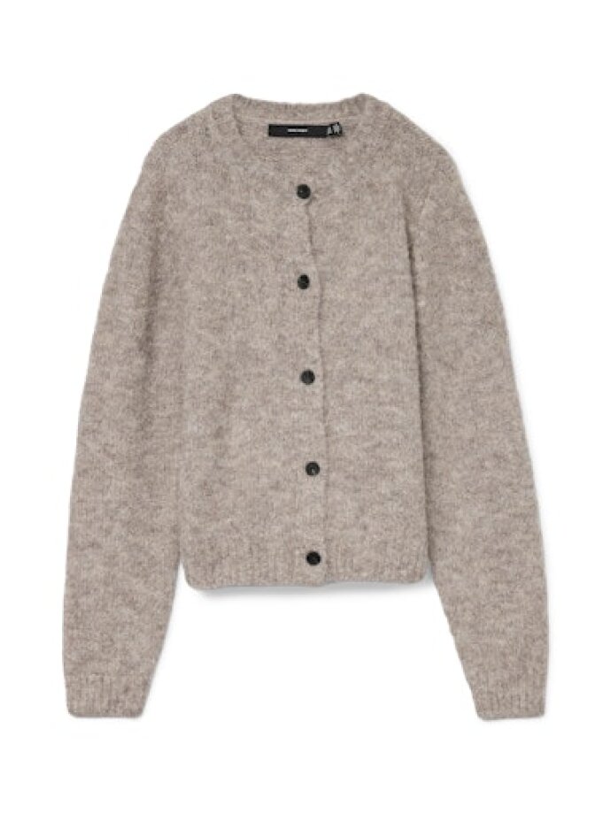 VERO MODA - VMNOVAH LS O-NECK BUTTON CARDI