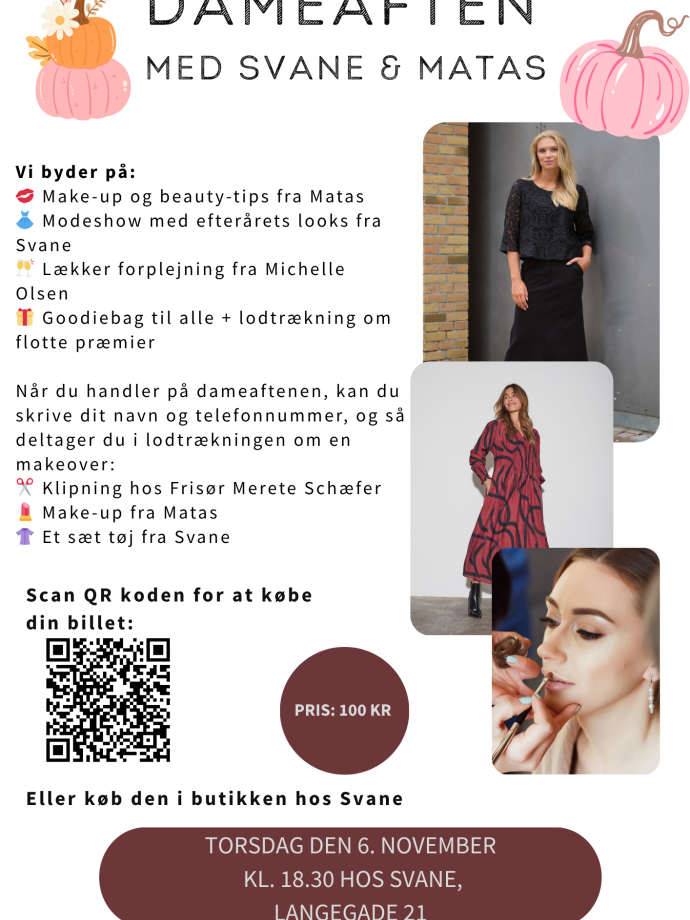 ISAY - Dameaften med Svane og Matas ISAY - Dameaften med Svane og Matas