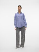 VERO MODA - VMNORA LS OVERSIZE SHIRT WVN N