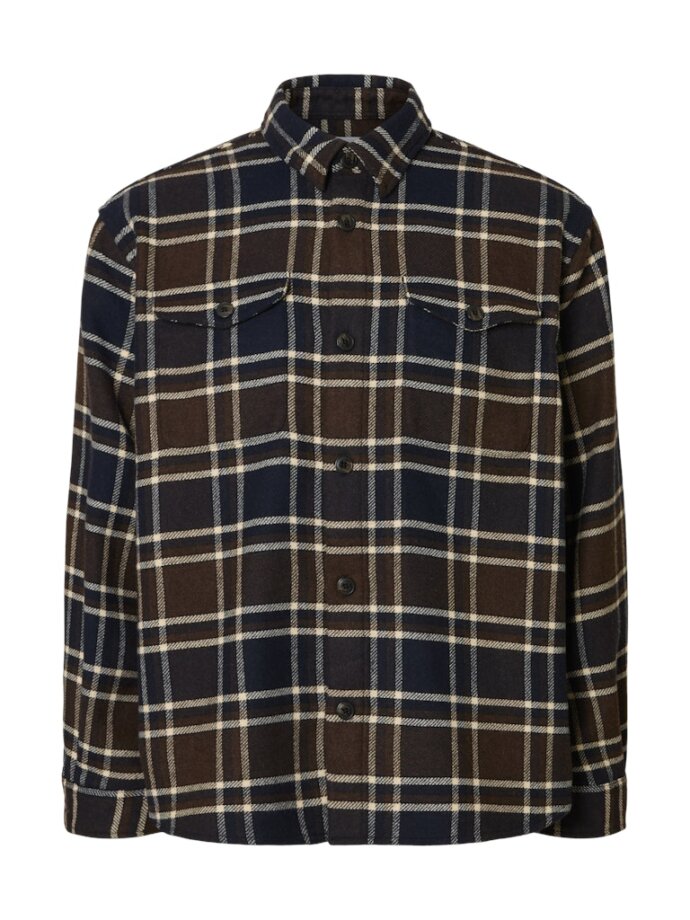 SELECTED - SLHRLXPABLO WOOL BLEND OVERSHI