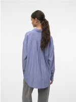 VERO MODA - VMNORA LS OVERSIZE SHIRT WVN N