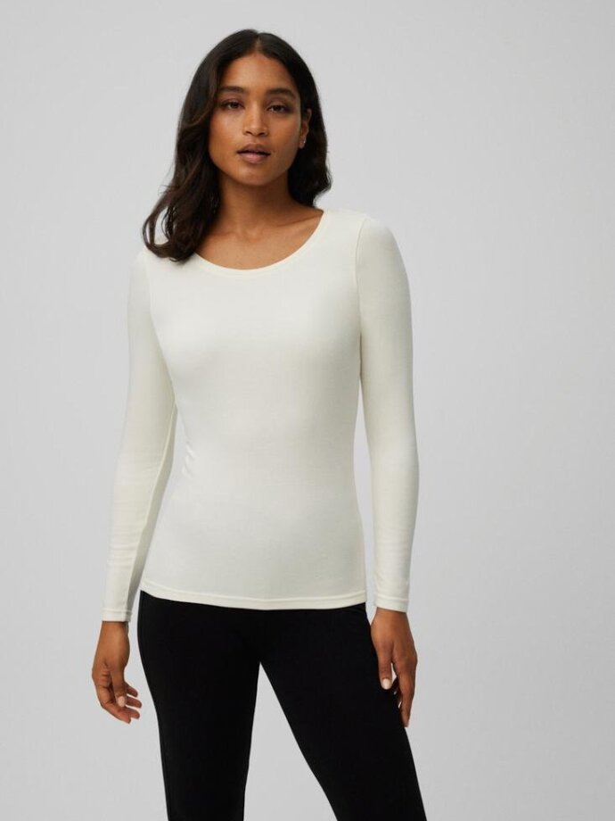YSABEL MORA - LONG SLEEVE THERMAL T-SHIRT YSABEL MORA - LONG SLEEVE THERMAL T-SHIRT