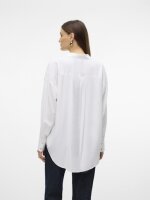 VERO MODA - VMNORA LS OVERSIZE SHIRT WVN N