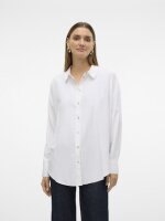 VERO MODA - VMNORA LS OVERSIZE SHIRT WVN N
