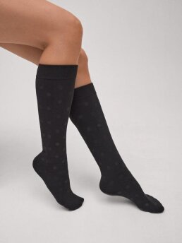 YSABEL MORA - 140 DEN THERMAL KNEE HIGHS
