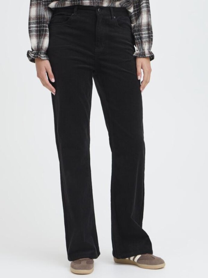 PULZ - PZSALLY UHW PANT BOOTCUT PULZ - PZSALLY UHW PANT BOOTCUT