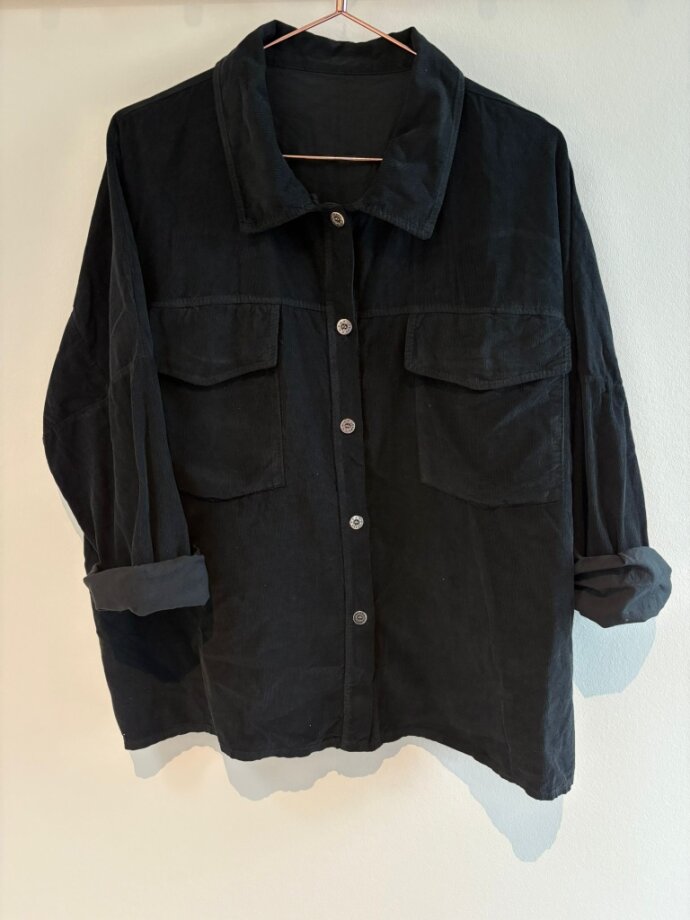 THREE M - Baby velvet shirt