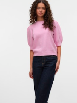 VERO MODA - VMDUFFY 2/4 O-NECK PULLOVER GA