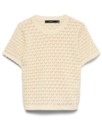 VERO MODA - VMJAQUELINE SS O-NECK TOP BOO
