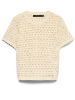 VERO MODA - VMJAQUELINE SS O-NECK TOP BOO