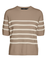 VERO MODA - VMSABA PLAIN SS O-NECK PULLOVE