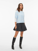 VERO MODA - VMDOFFY INTARSIA LS O-NCK PULL