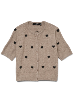 VERO MODA - VMDOFFY INTARSIA LS O-NCK PULL