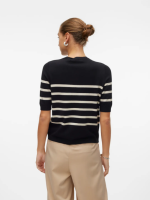 VERO MODA - VMSABA PLAIN SS O-NECK PULLOVE