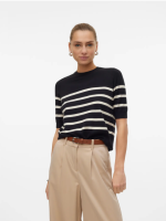 VERO MODA - VMSABA PLAIN SS O-NECK PULLOVE