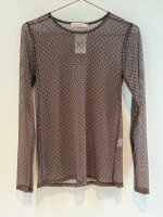THREE M - Sarah mesh blouse with dots THREE M - Sarah mesh blouse with dots