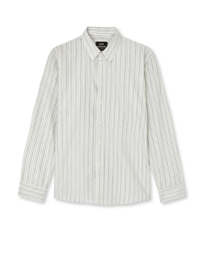 Mads Nørgaard - Cotton Oxford Sune Stripe Shir Mads Nørgaard - Cotton Oxford Sune Stripe Shir