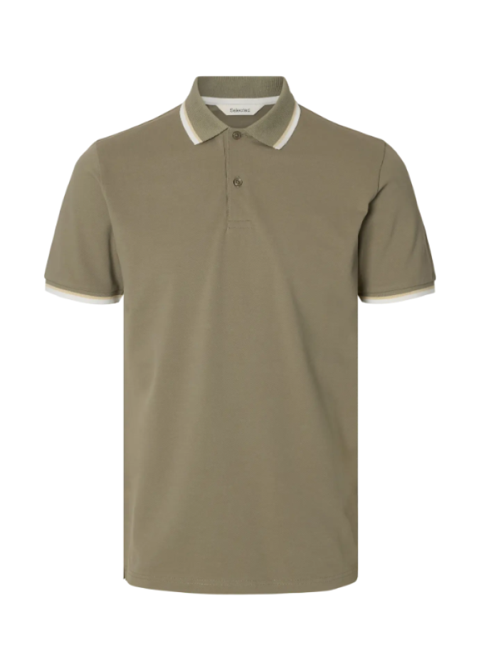 SELECTED - SLMSLIM-ATLAS SPORT SS POLO NO