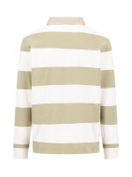 FYNCH-HATTON - Rugby Polo Stripe Offwhite FYNCH-HATTON - Rugby Polo Stripe Offwhite