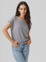 VERO MODA - VMAVA SS TOP STRIPE JRS NOOS