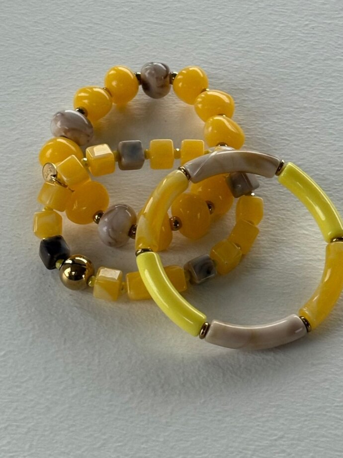 THREE M - Armbånd 3-styk THREE M - Armbånd 3-styk