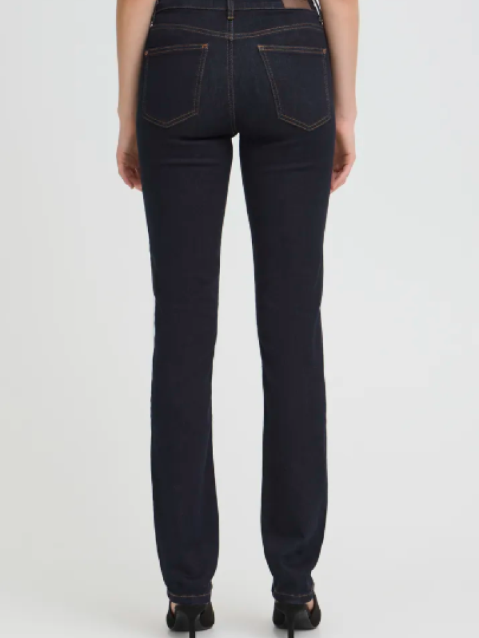 PULZ - PZEMMA HW Jeans Medium Straigh PULZ - PZEMMA HW Jeans Medium Straigh