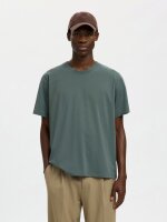 SELECTED - SLMASPEN SS O-NECK TEE NOOS