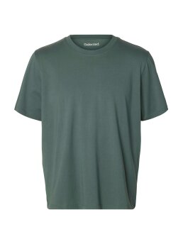 SELECTED - SLMASPEN SS O-NECK TEE NOOS