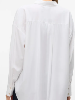 VERO MODA - VMNORA LS OVERSIZE SHIRT WVN G