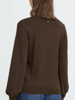 PULZ - PZSARA LS FLOUNCE PULLOVER 50 PULZ - PZSARA LS FLOUNCE PULLOVER 50