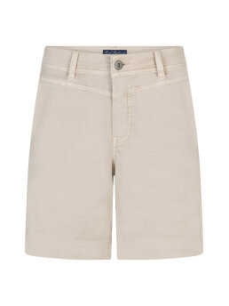 RED BUTTON - Sara Short Lyocell Twill High