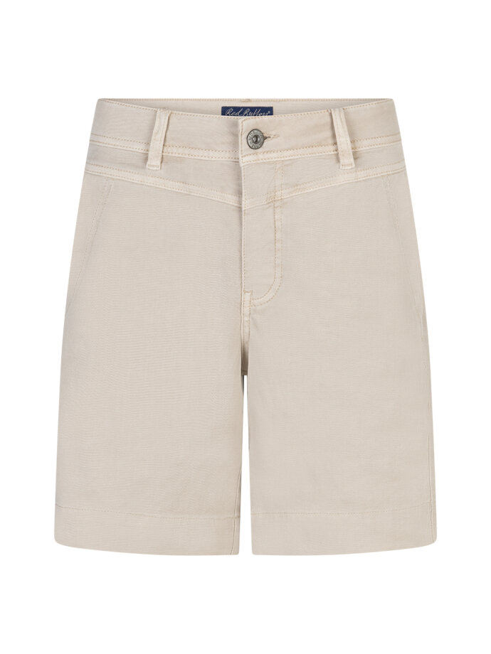 RED BUTTON - Sara Short Lyocell Twill High