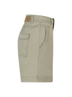 RED BUTTON - Sara Short Lyocell Twill High