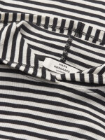 Mads Nørgaard - 2x2 COTTON STRIPE TUTTI HOOD Mads Nørgaard - 2x2 COTTON STRIPE TUTTI HOOD