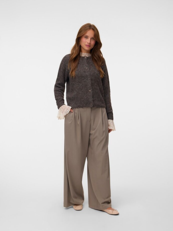 VERO MODA - VMNOVAH LS O-NECK BUTTON CARDI VERO MODA - VMNOVAH LS O-NECK BUTTON CARDI