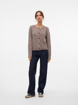 VERO MODA - VMNOVAH LS O-NECK BUTTON CARDI