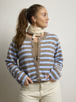 KOPENHAKEN Dame - Carla LS Stripe Cardigan knit