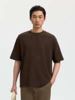 SELECTED - SLHLOOSEOSCAR SS O-NECK TEE NO SELECTED - SLHLOOSEOSCAR SS O-NECK TEE NO