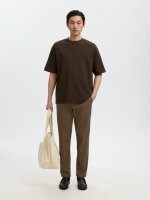 SELECTED - SLHLOOSEOSCAR SS O-NECK TEE NO SELECTED - SLHLOOSEOSCAR SS O-NECK TEE NO